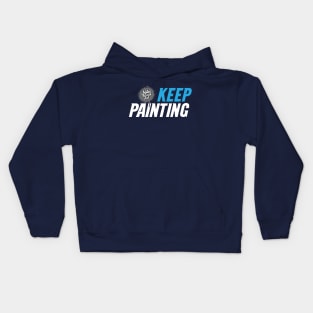 Keep Painting! Kids Hoodie